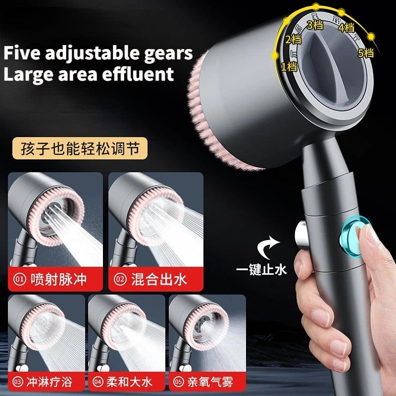 Bluejw New Multifunction Showerhead with Filters - Powerful Pressurized Handheld Bath Shower Set for Home - Image 4